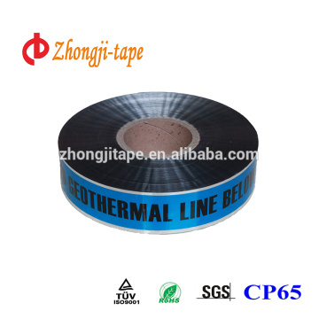 underground geothermal line detectable marking tape